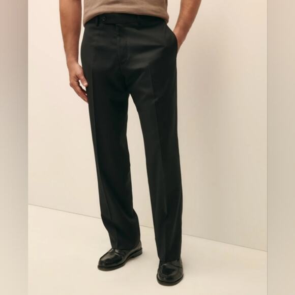 Brooks Brothers Madison Traditional Fit Wool Dress Pants Size 42 L 32 - Picture 1 of 9